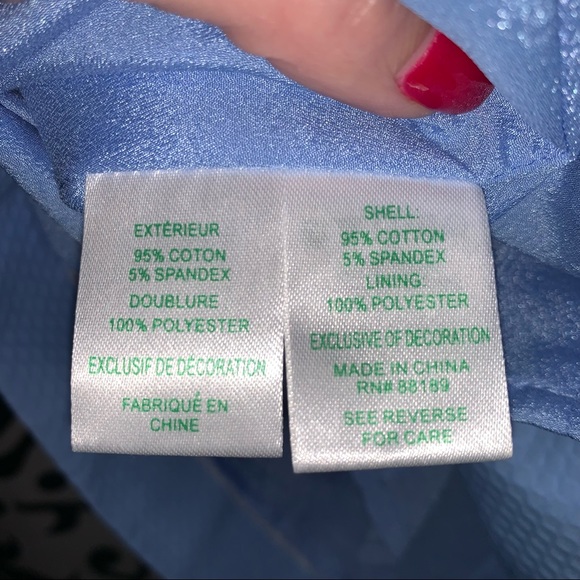 NWT Lilly Pulitzer Alexa Stretch Shift Blue Peri - Picture 6 of 8